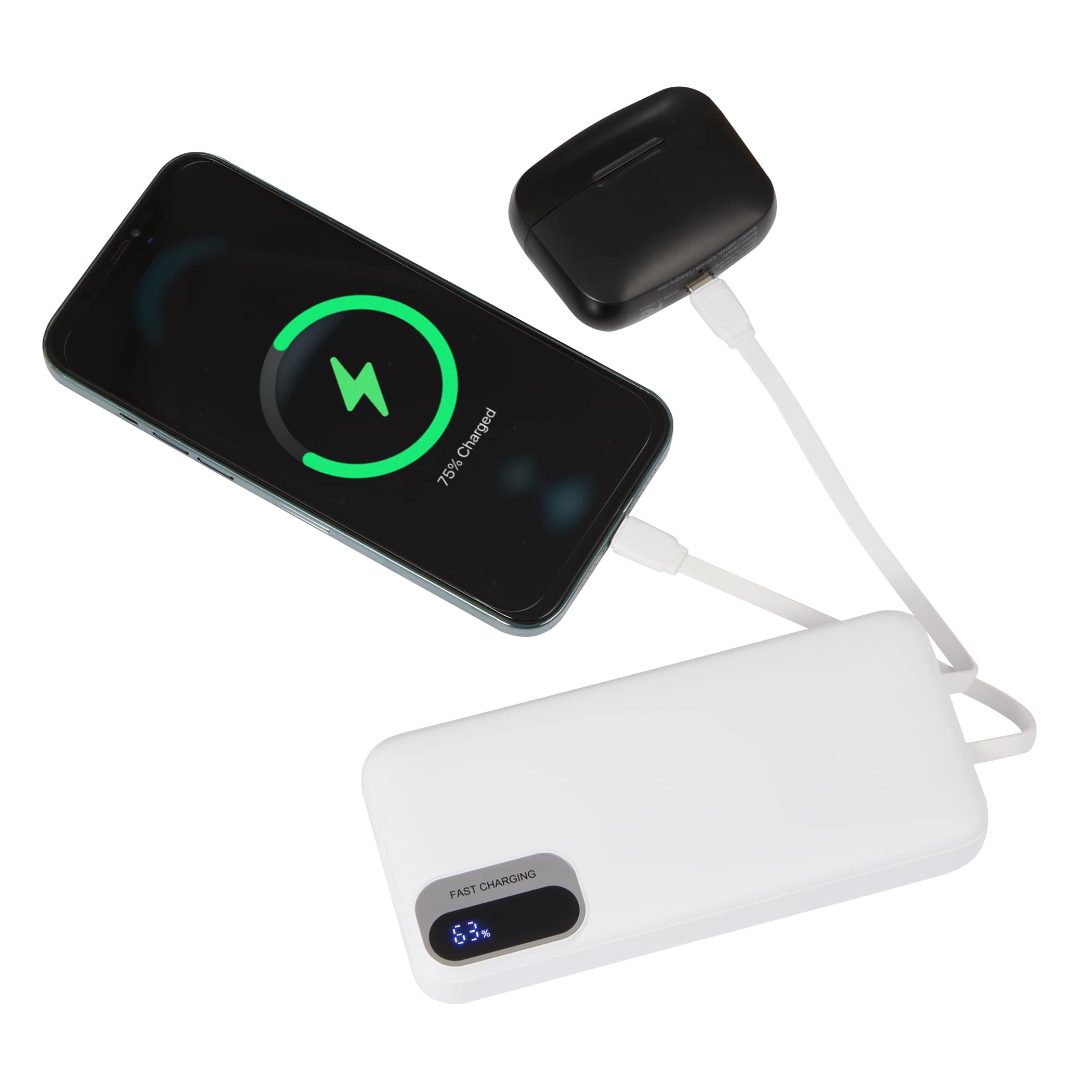 Laptop Power 20,000 mAh PD Power Bank with Integrated Cables - Image 10