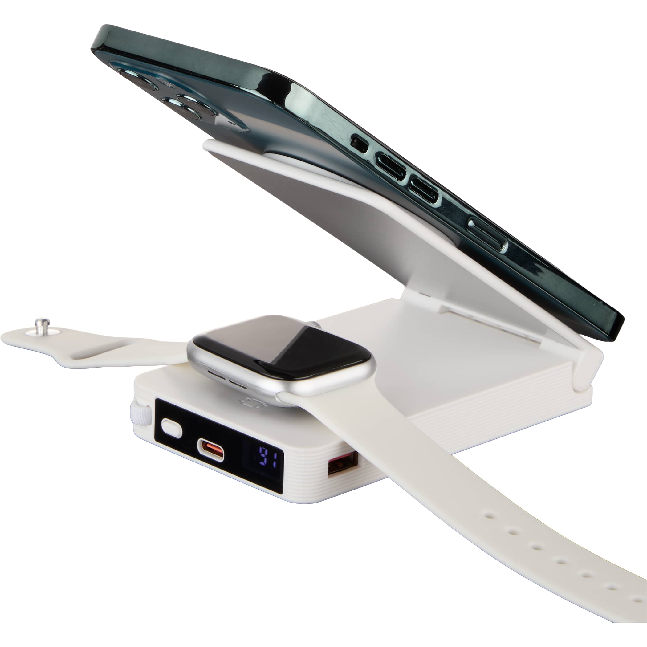 IPWR 10,000 mAh MagClick™ Wireless Power Bank and iWatch Charger - Image 5