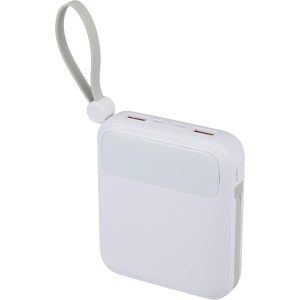 Alternative view of PWR Boost 10,000 mAh 20W PD Power Bank with Cables