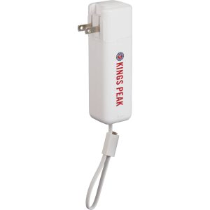 ETL Listed 5,000 mAh 20W PD Power Bank with AC Plug