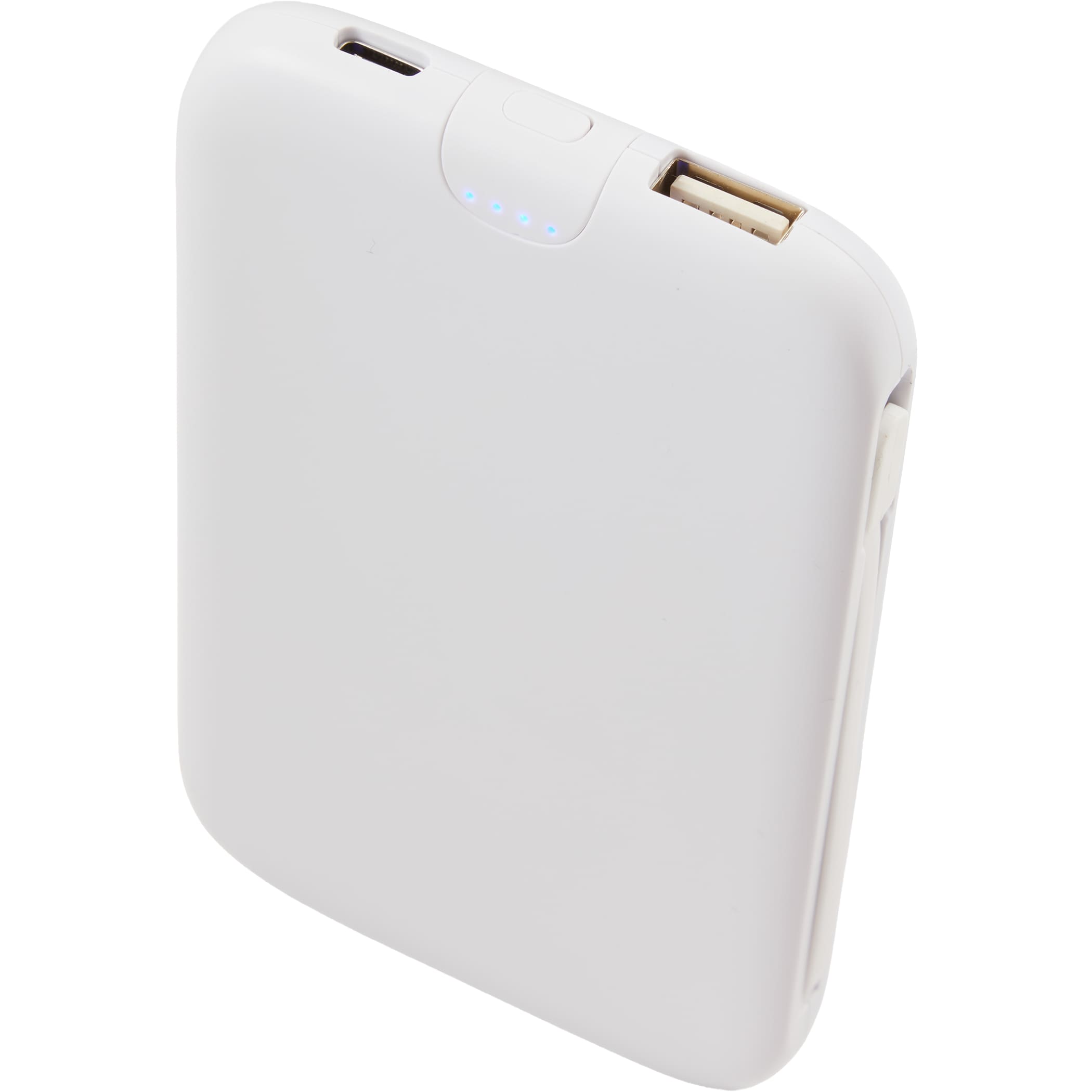 UL Listed 5,000 mAh 20W Power Bank with Integrated Cables - Image 6