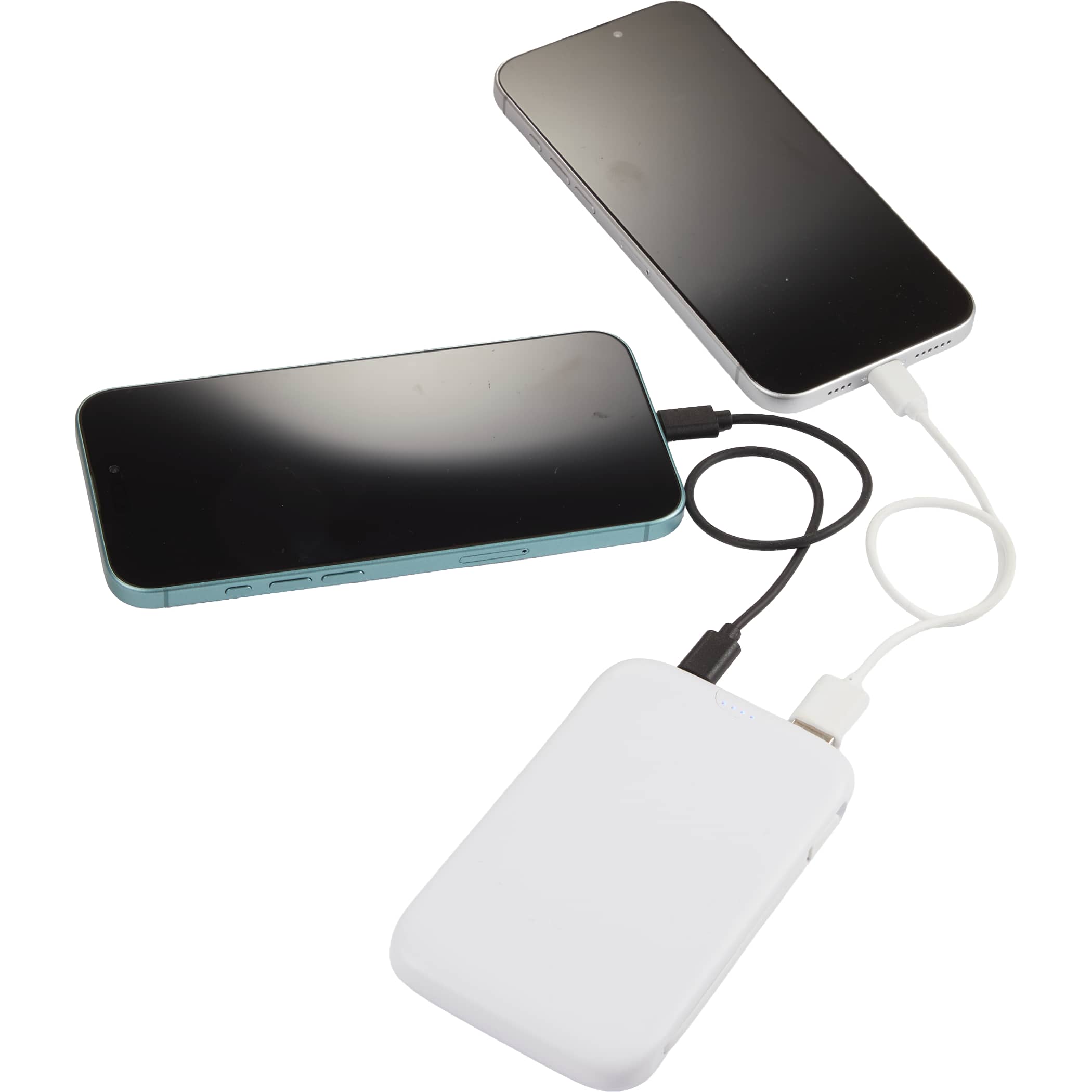UL Listed 5,000 mAh 20W Power Bank with Integrated Cables - Image 8