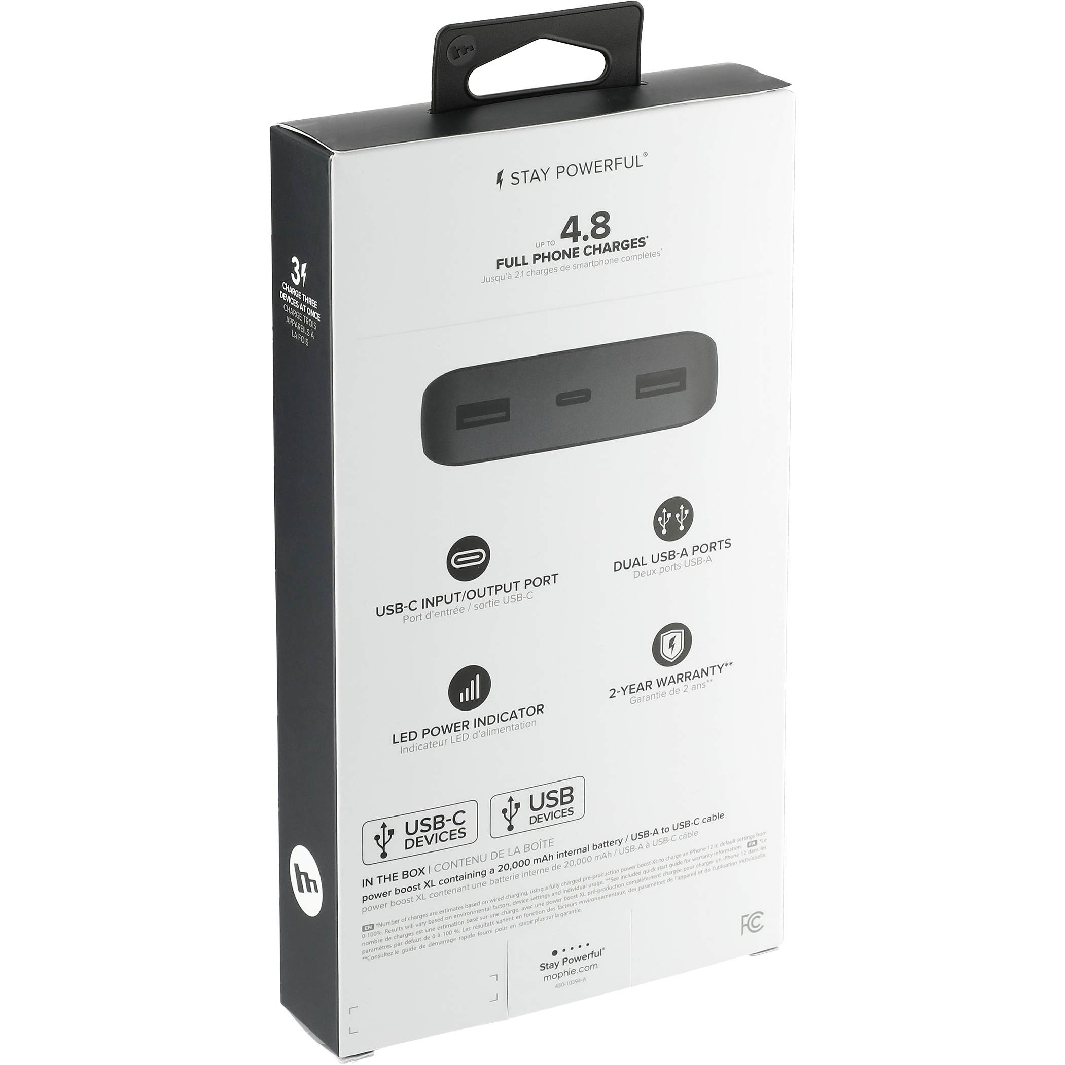 mophie® Power Boost 20,000 mAh Power Bank with USB-C Port - Image 2