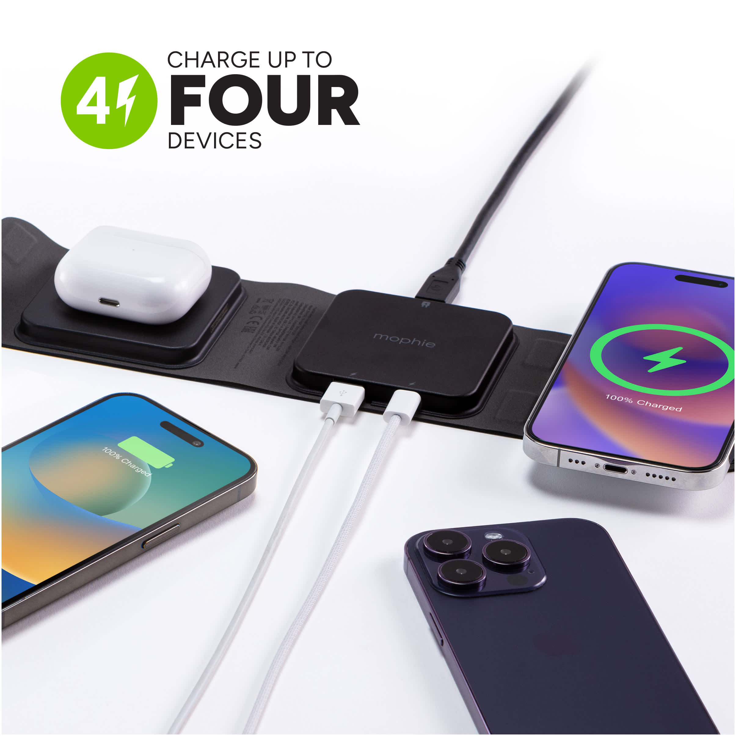 mophie Snap+ Multi-Device Travel Charger - Image 4