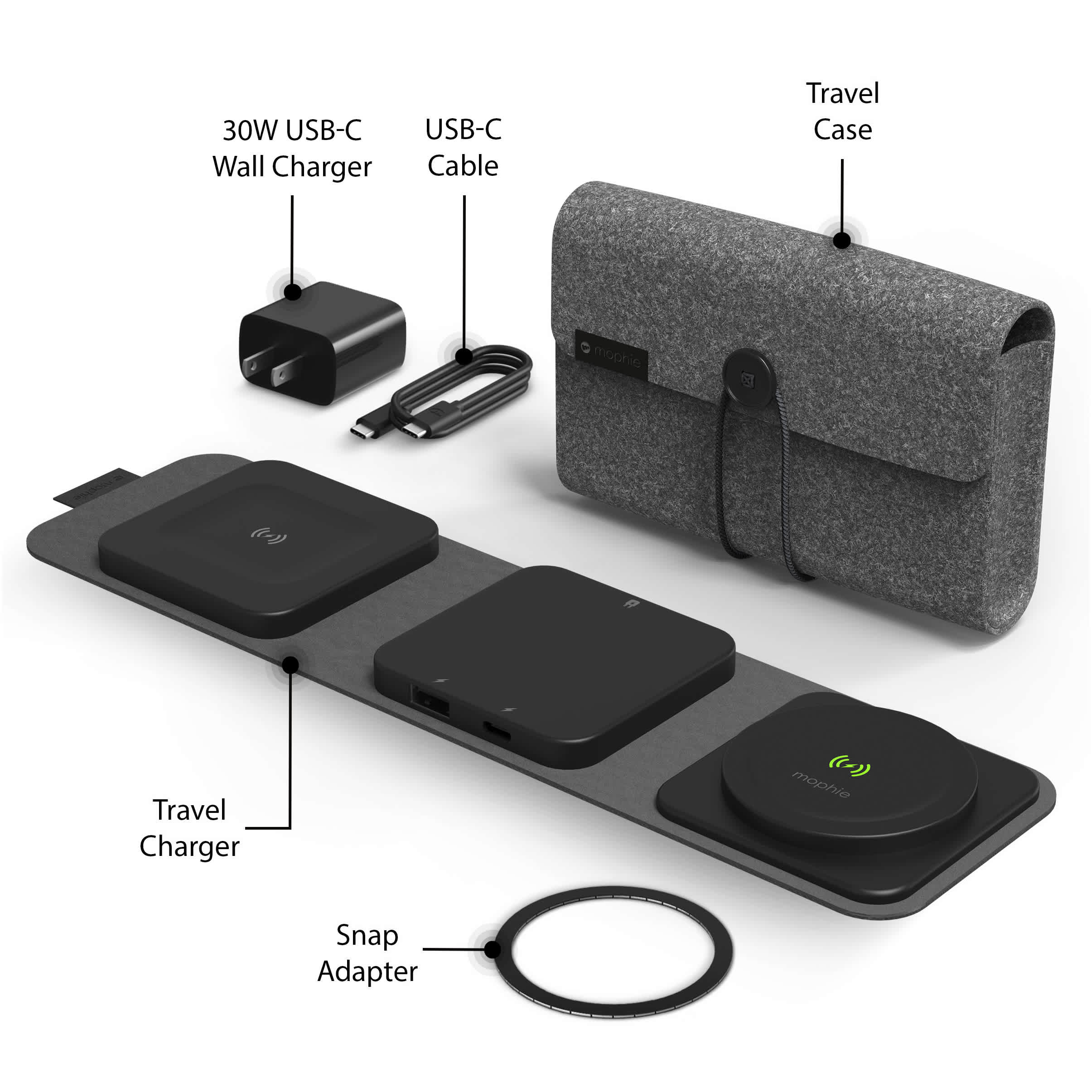 mophie Snap+ Multi-Device Travel Charger - Image 7