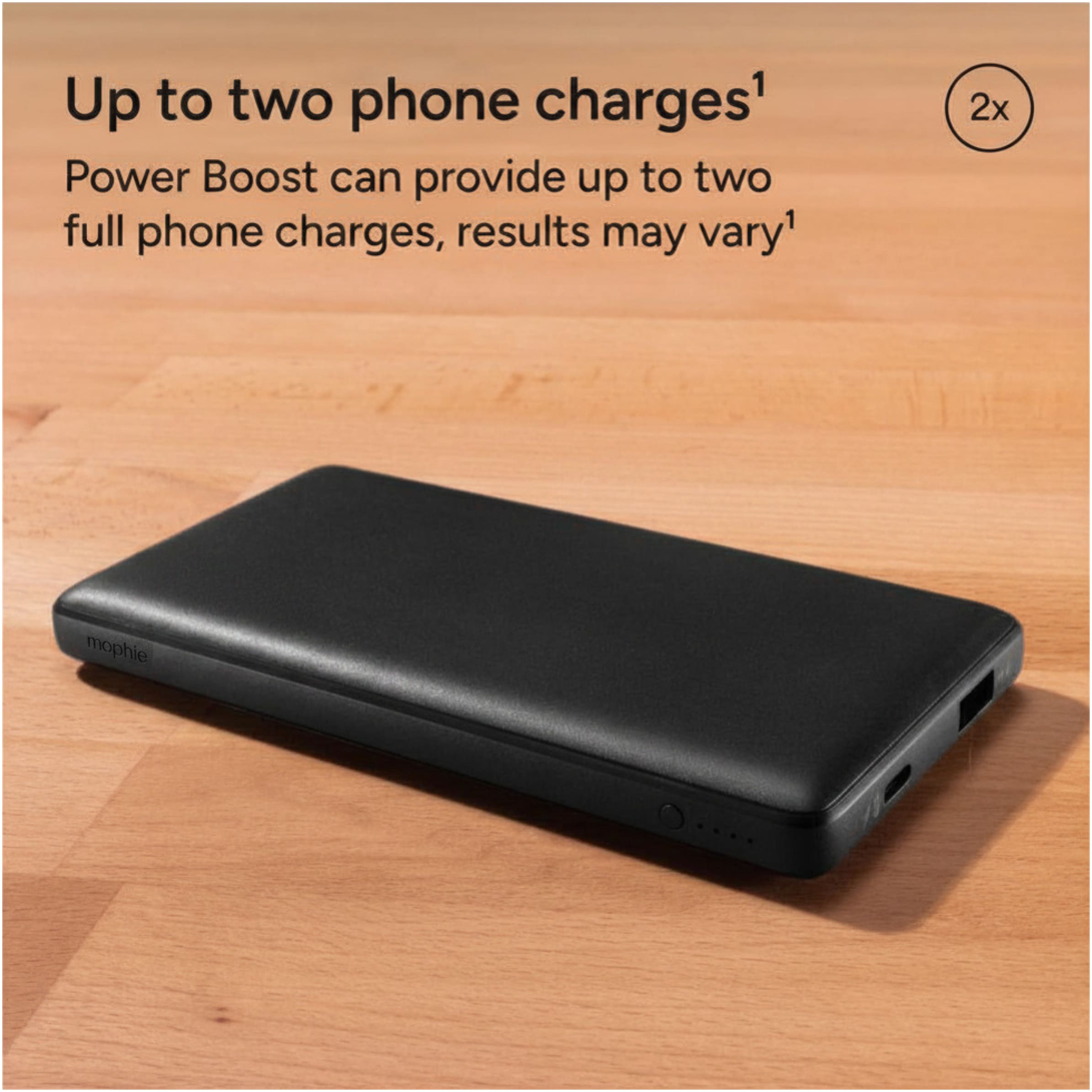 mophie 10k Portable Power Bank and Portable Charger - Image 2