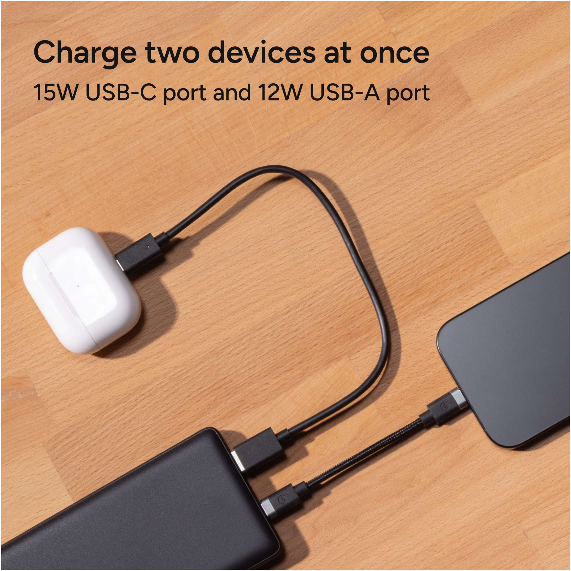 mophie 10k Portable Power Bank and Portable Charger - Image 3