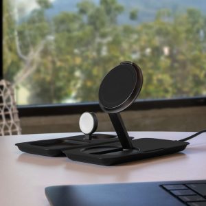 Alternative view of Nimble Fold 3-in-1 Wireless Charger