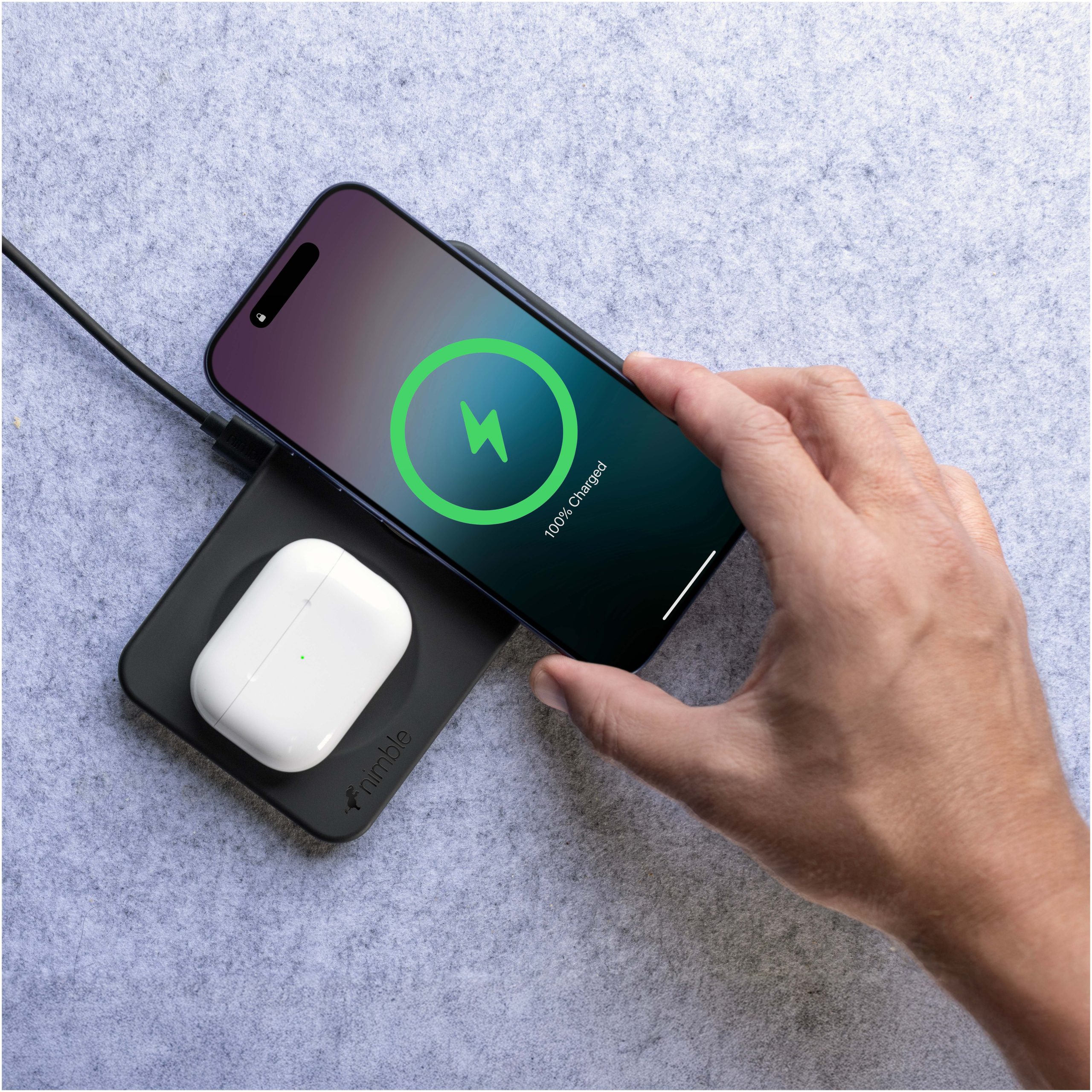 Nimble Podium 2-in-1 Wireless Charging Stand - Image 7