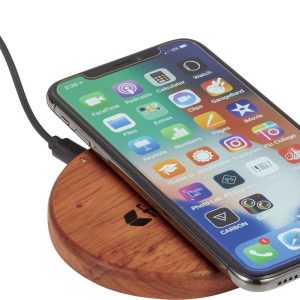 Alternative view of FSC® 100% Wood Wireless Charging Pad
