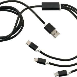 Alternative view of Realm 3-in-1 Long Charging Cable