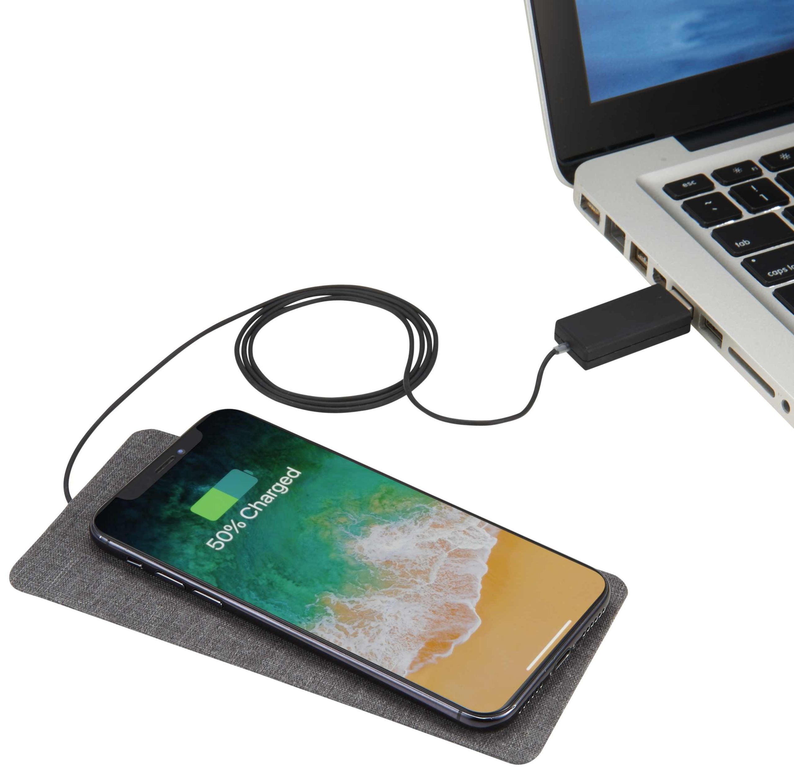 Ultra Thin Fabric Wireless Charging Pad - Image 2
