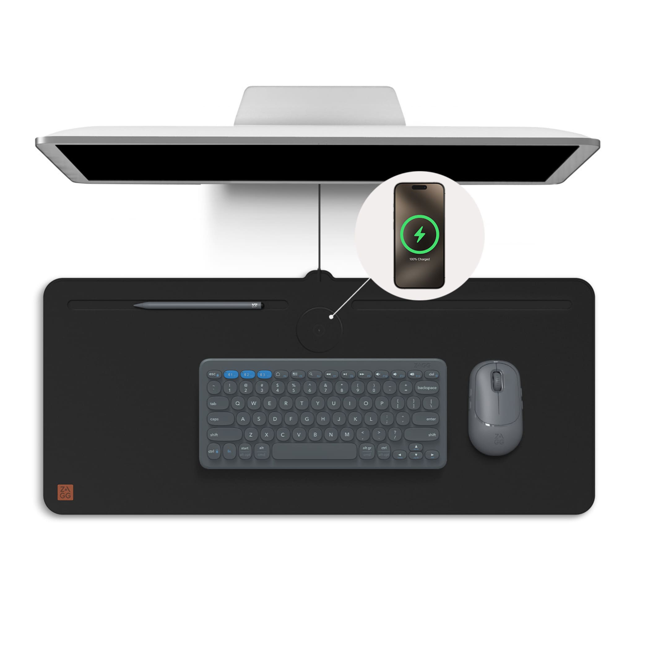 ZAGG Desk Mat with Wireless Charging - Image 2