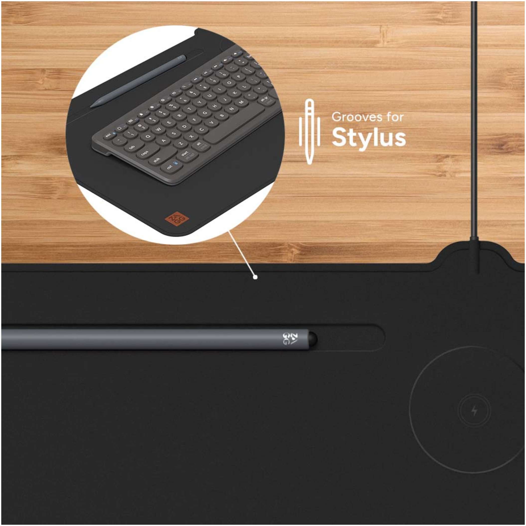 ZAGG Desk Mat with Wireless Charging - Image 5
