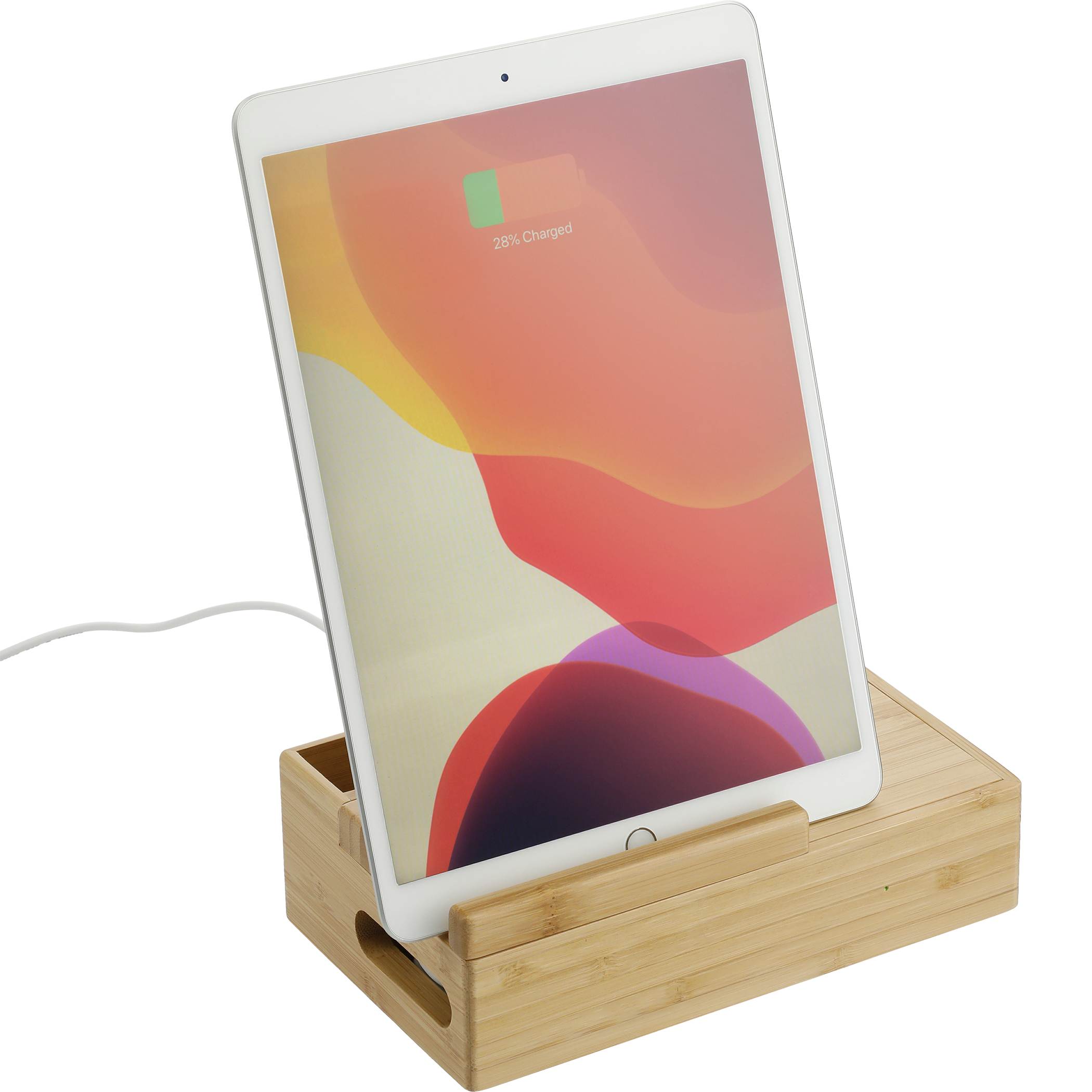 Bamboo Fast Wireless Charging Dock Station - Image 3