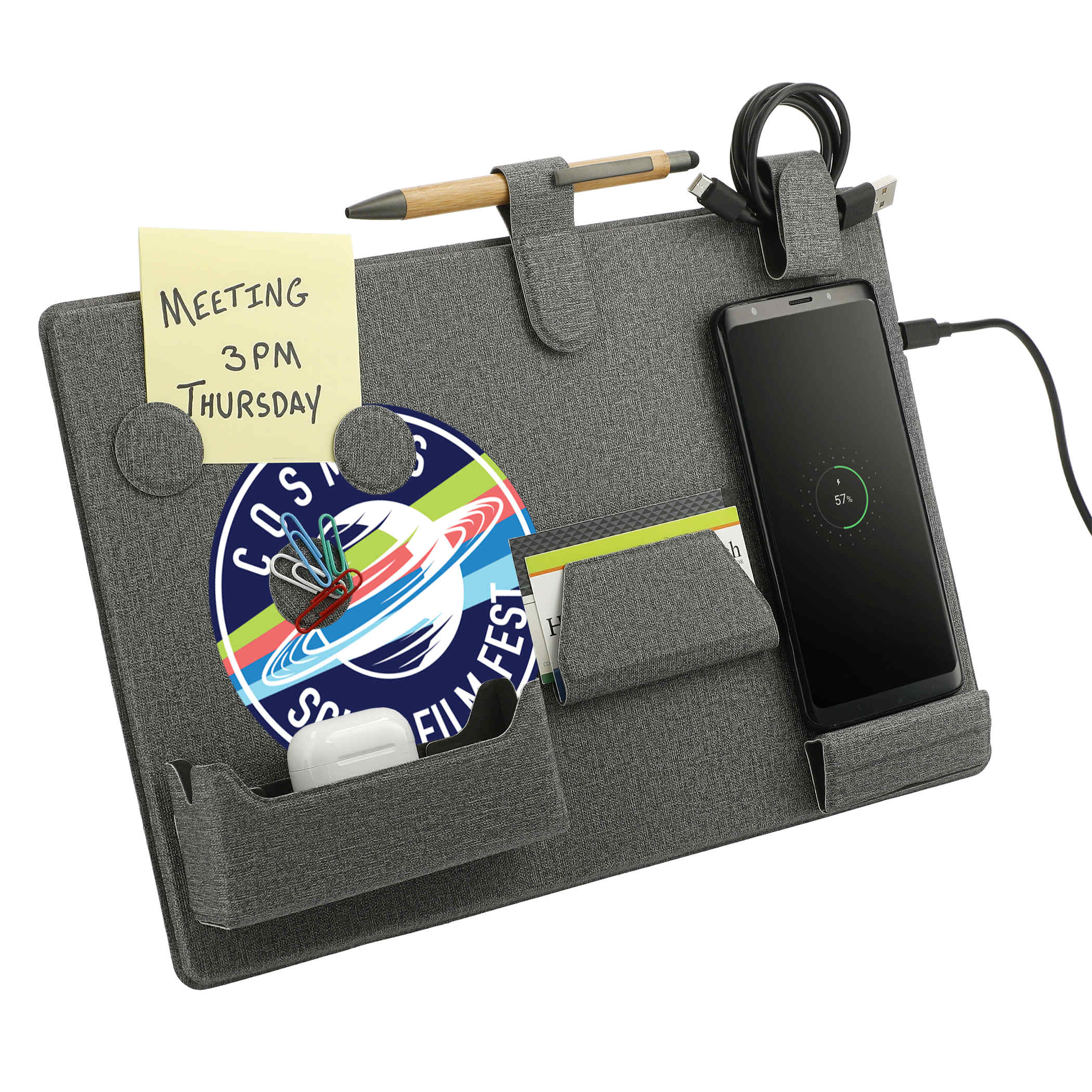 MagClick™ Fast Wireless Charging Desk Organizer - Image 10