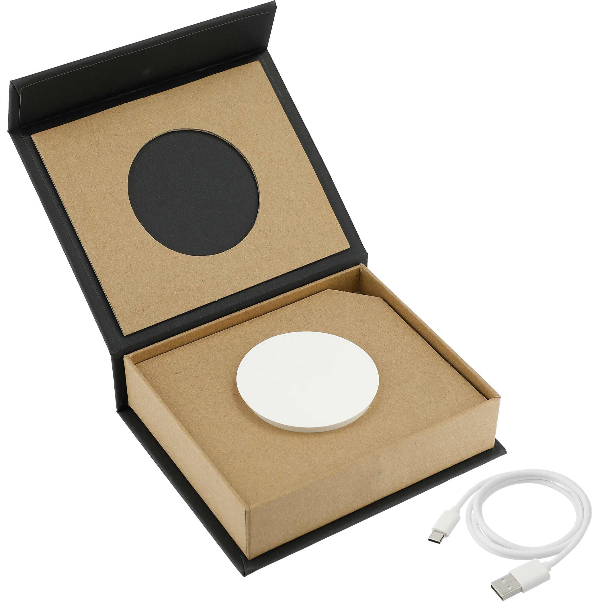 Recycled ABS MagClick™ Fast Wireless Charging Pad - Image 4
