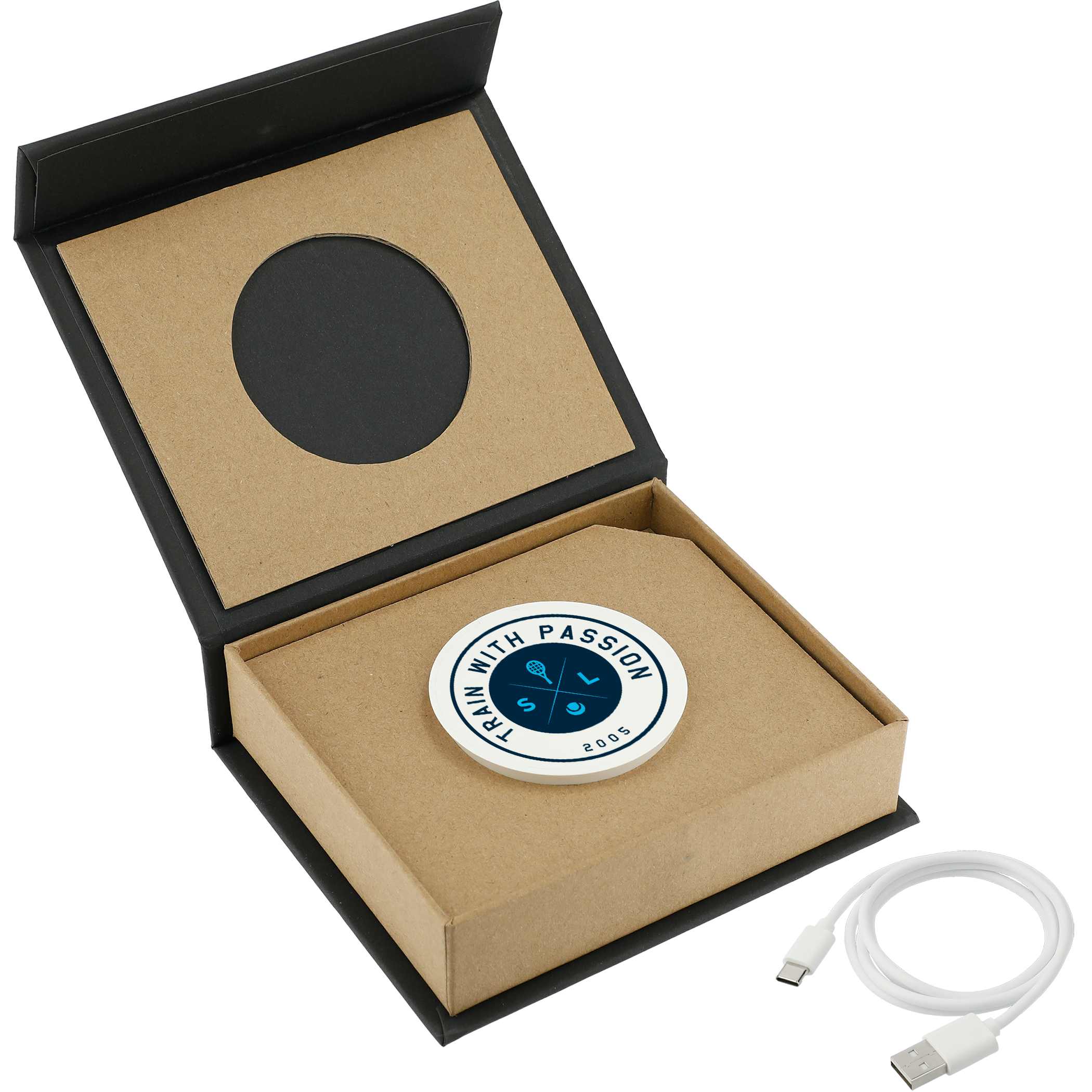 Recycled ABS MagClick™ Fast Wireless Charging Pad - Image 7