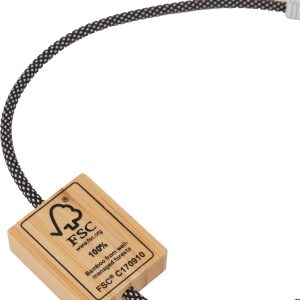 Alternative view of FSC® 100% Bamboo 5-in-1 100W Laptop Charging Cable