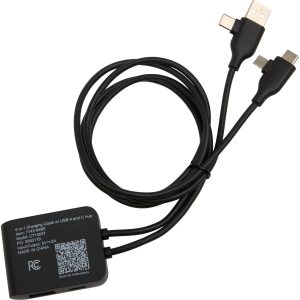 Alternative view of 5-in-1 Charging Cable with USB-A/C Hub