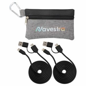 Dual Power Long Charging Cable Kit