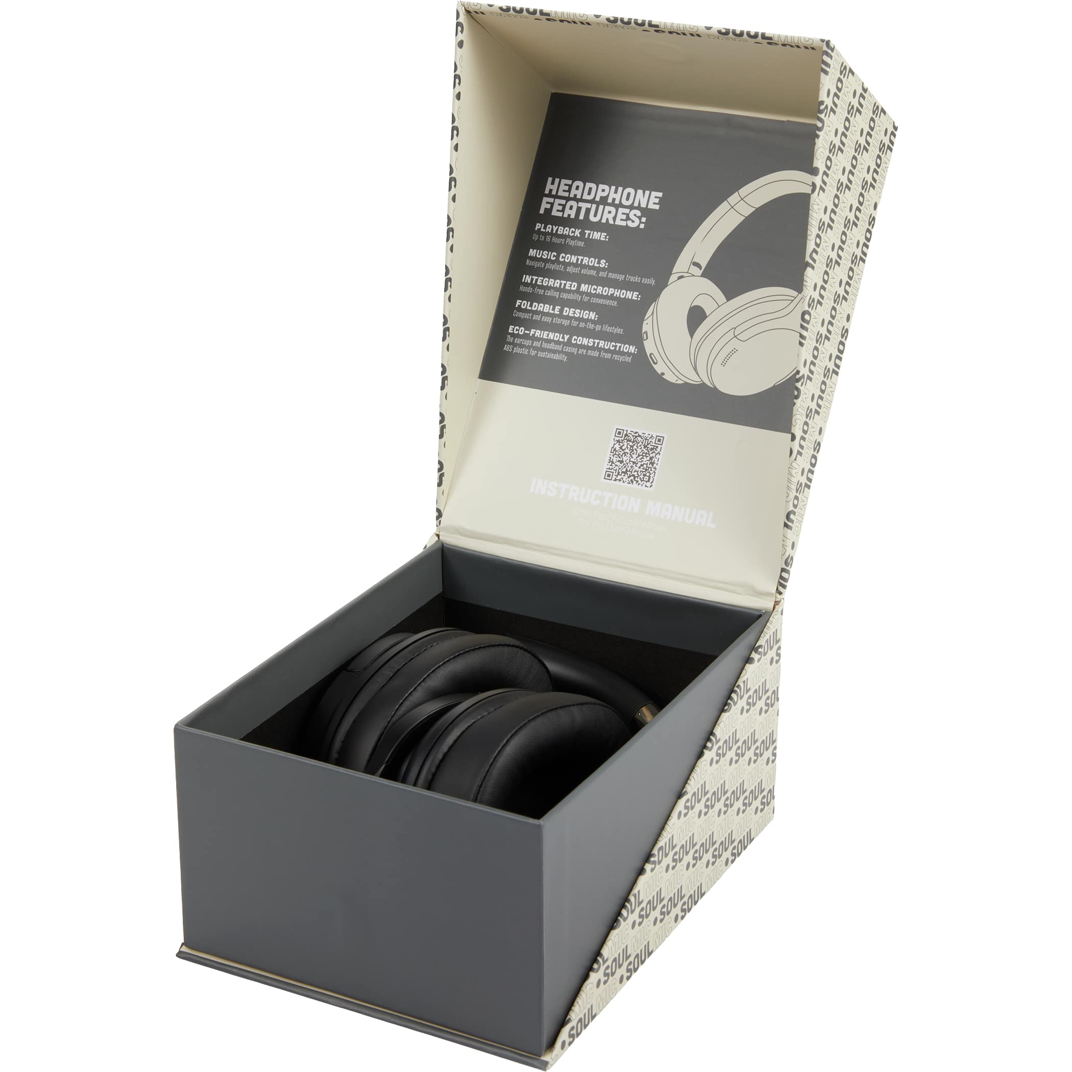 SoulMic Bluetooth Over Ear Headphones - Image 7