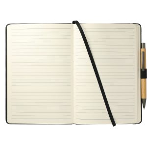 Alternative view of 5.5" x 8.5" Cactus Leather Bound Journal Set