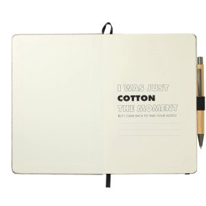 Alternative view of 5.5" x 8.5" Recycled Cotton Bound Journal Set