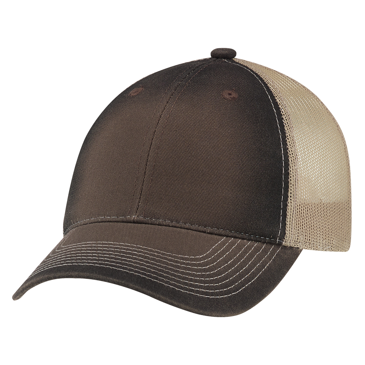 6 Panel Constructed Full-Fit (Mesh Back) Cap — AJM 7C647M - Image 8