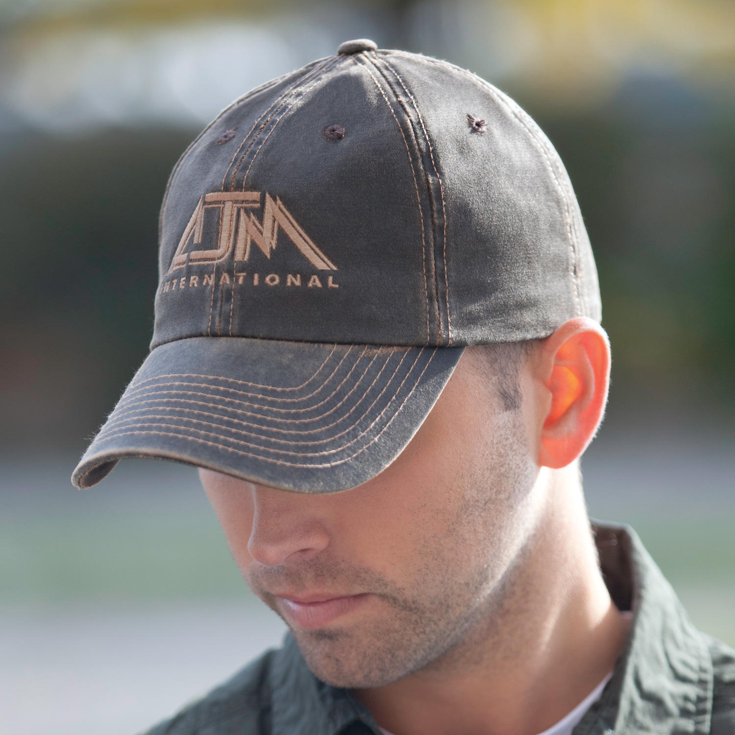 6 Panel Full-Fit Cap — AJM 7J470M - Image 3