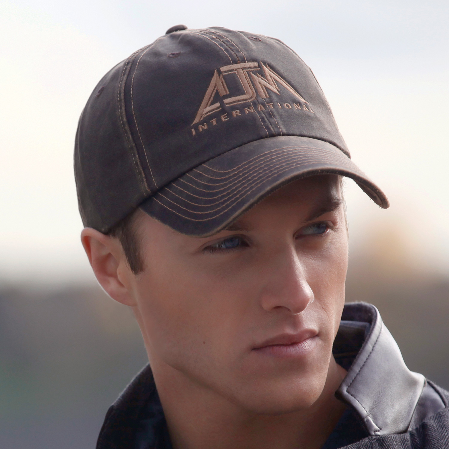 6 Panel Full-Fit Cap — AJM 7J470M - Image 4