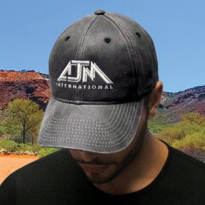 Alternative view of 6 Panel Constructed Full-Fit Cap — AJM 7J630M