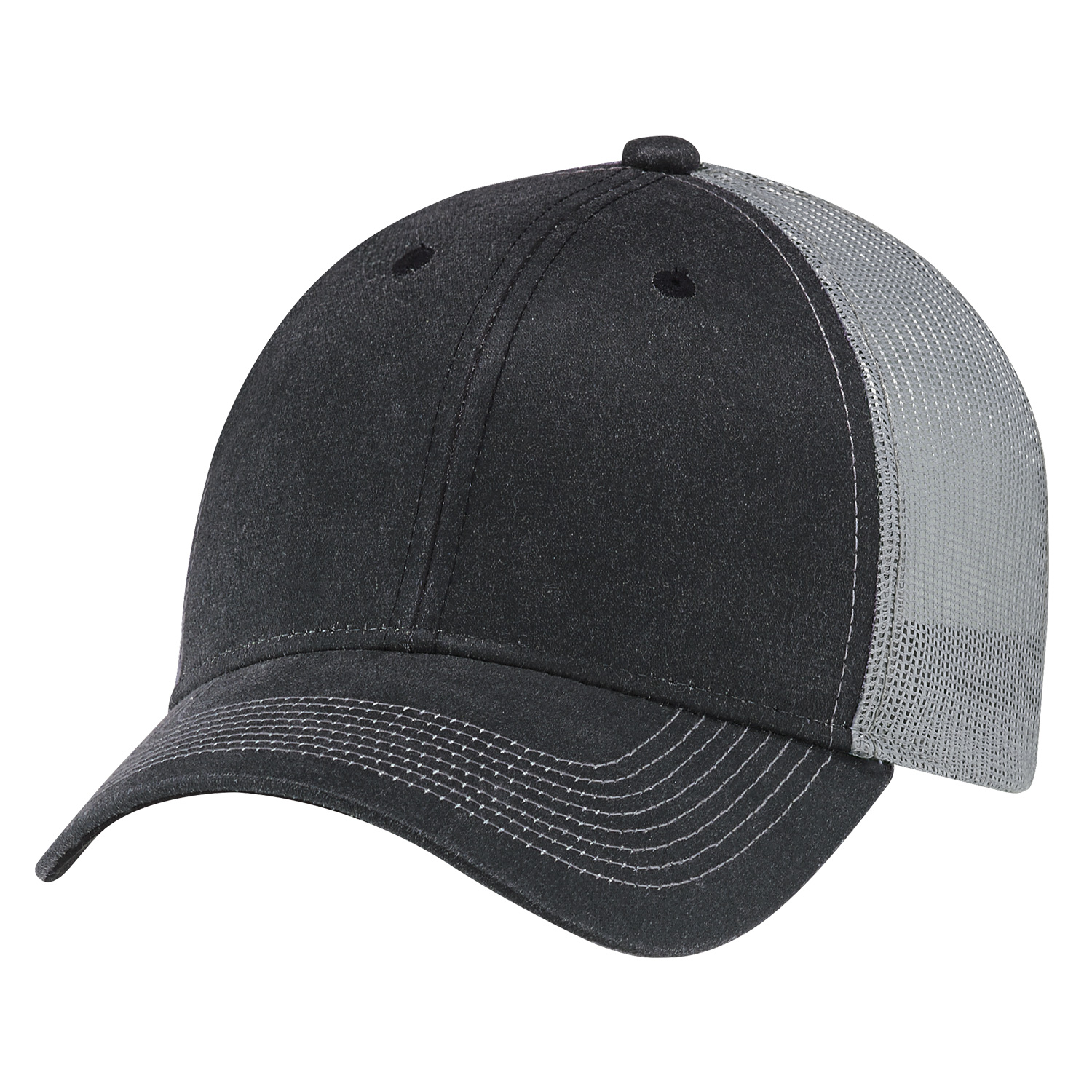 6 Panel Constructed Full-Fit (Mesh Back) Cap — AJM 7L647M - Image 6