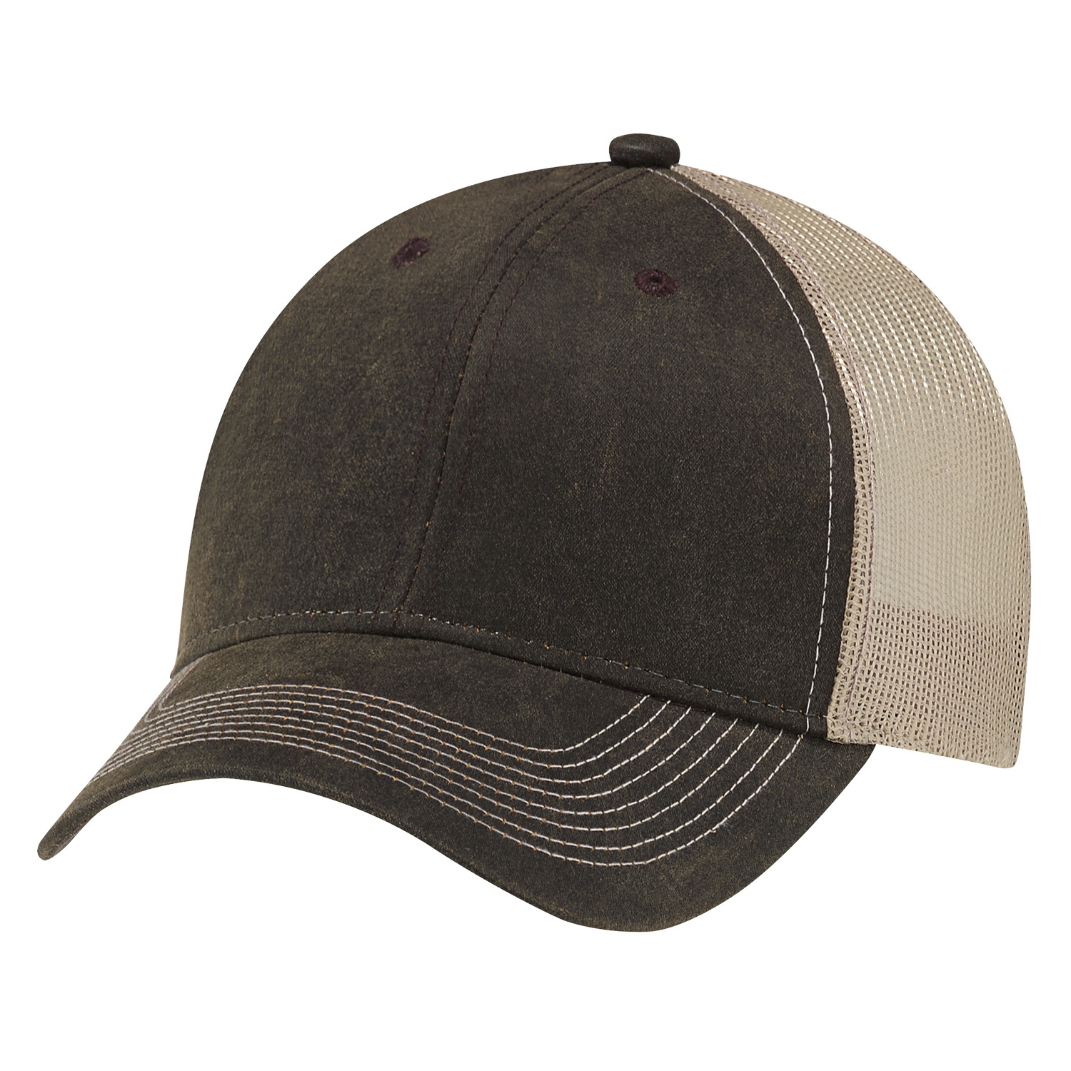 6 Panel Constructed Full-Fit (Mesh Back) Cap — AJM 7L647M - Image 7