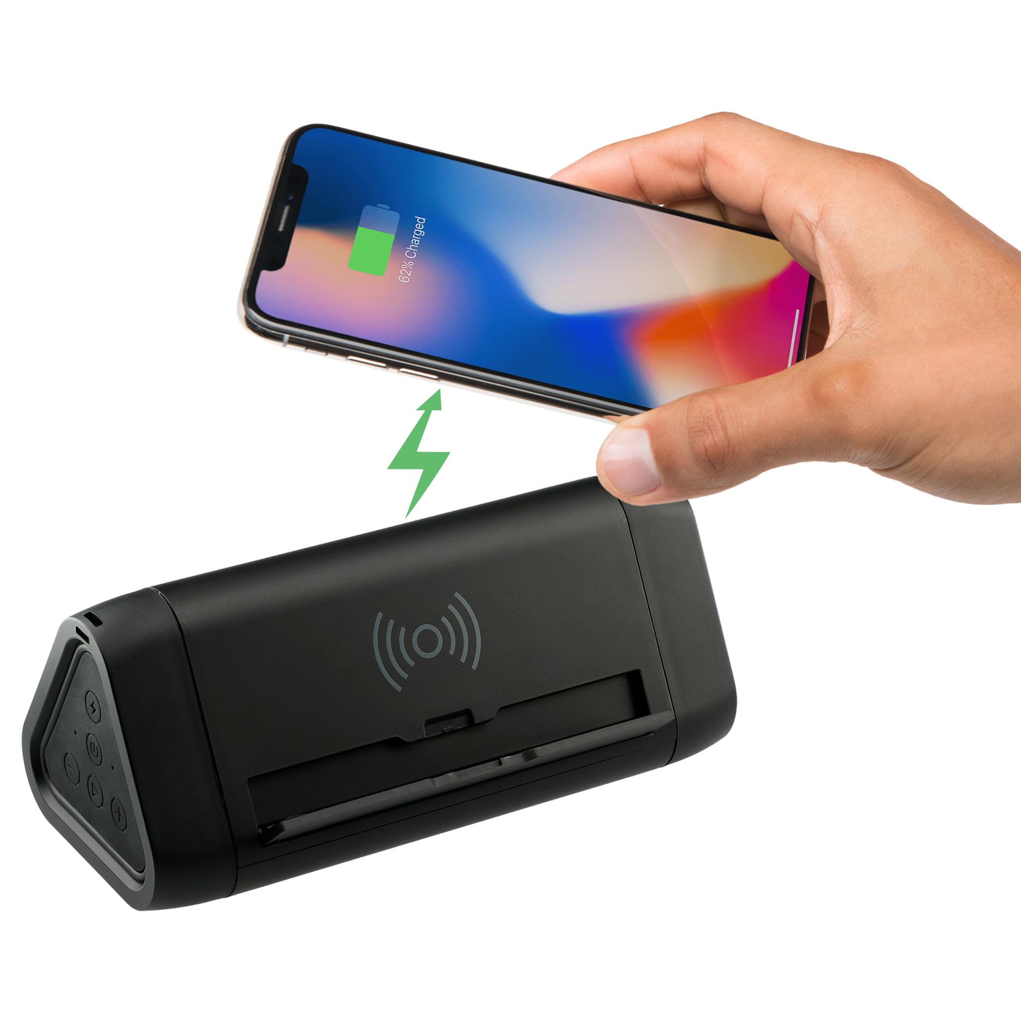 High Sierra IPX7 Waterproof Outdoor Bluetooth Speaker & Wireless PowerBank - Image 3