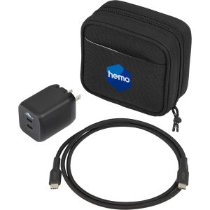 High Sierra 65W USB Wall Charger & Cable Kit