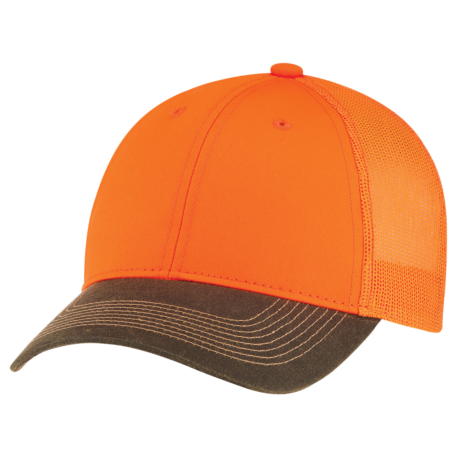 6 Panel Constructed Full-Fit (Mesh Back) Cap — AJM 8C648M - Image 7