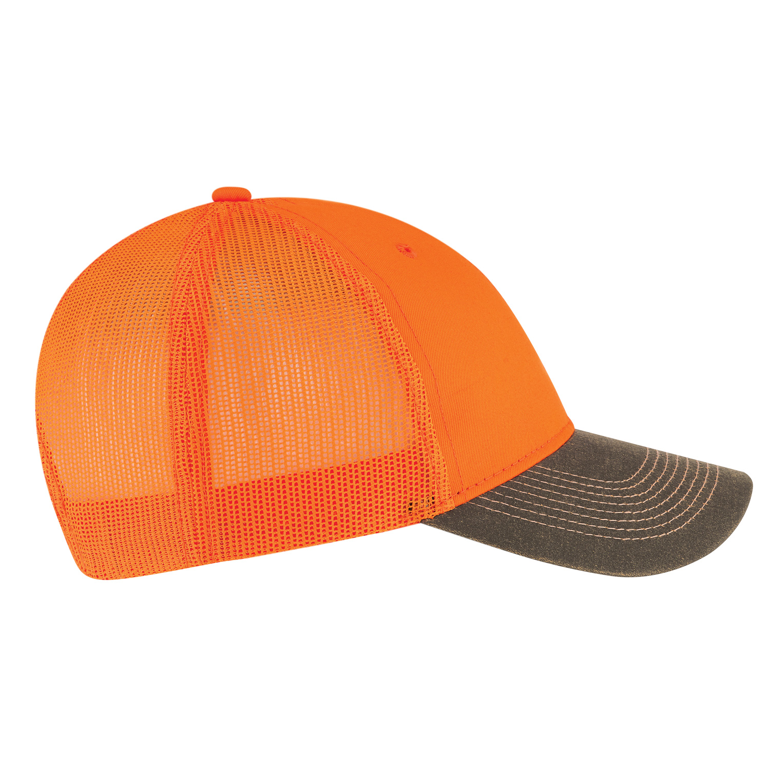 6 Panel Constructed Full-Fit (Mesh Back) Cap — AJM 8C648M - Image 4