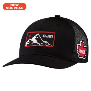 6 Panel Constructed Pro-Round (Canada, Mesh Back) Cap — AJM 8E000M