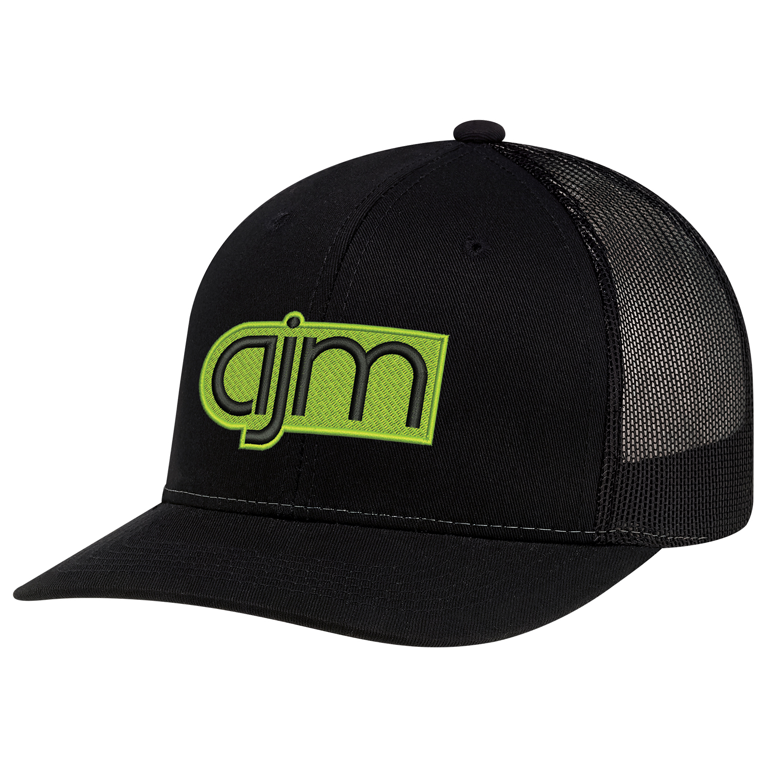 6 Panel Constructed Pro-Round (Mesh Back, Youth) Cap — AJM 8E019B