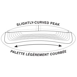 Alternative view of 6 Panel Constructed Pro-Round (Mesh Back, Youth) Cap — AJM 8E019B