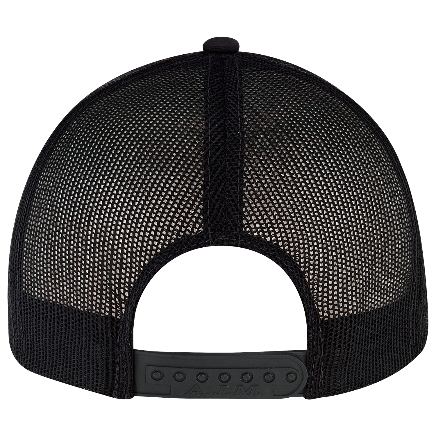 6 Panel Constructed Pro-Round (Mesh Back, Youth) Cap — AJM 8E019B - Image 3