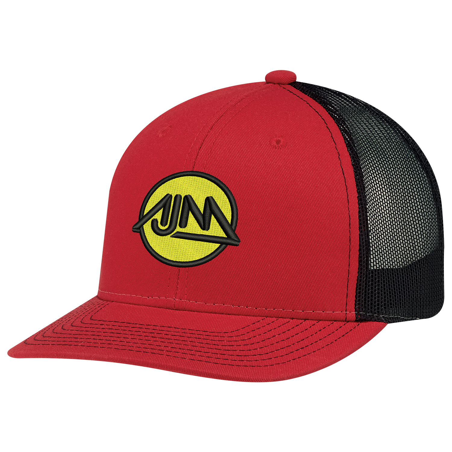 6 Panel Constructed Pro-Round (Mesh Back) Cap — AJM 8E019M