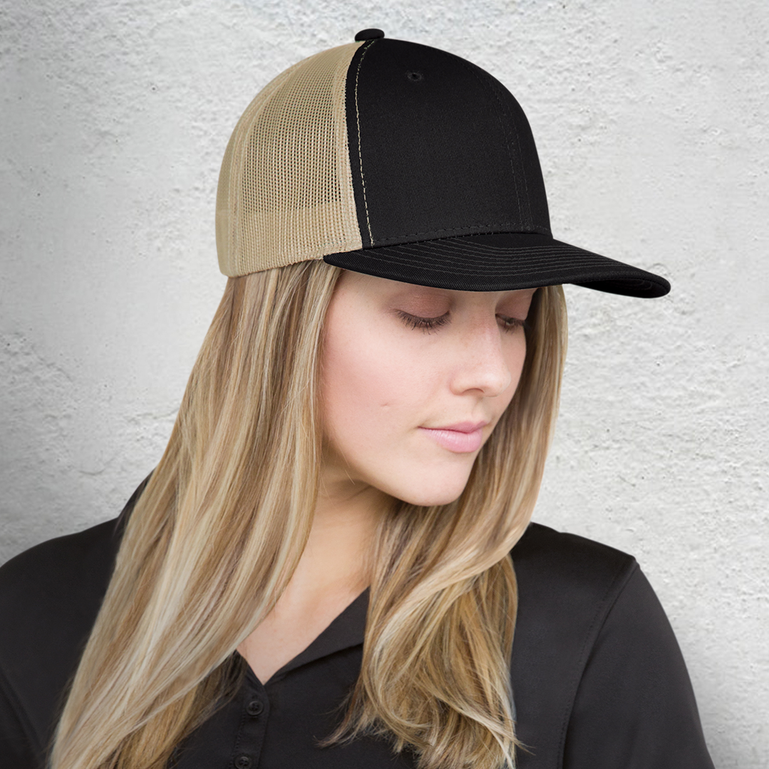 6 Panel Constructed Pro-Round (Mesh Back) Cap — AJM 8E019M - Image 4