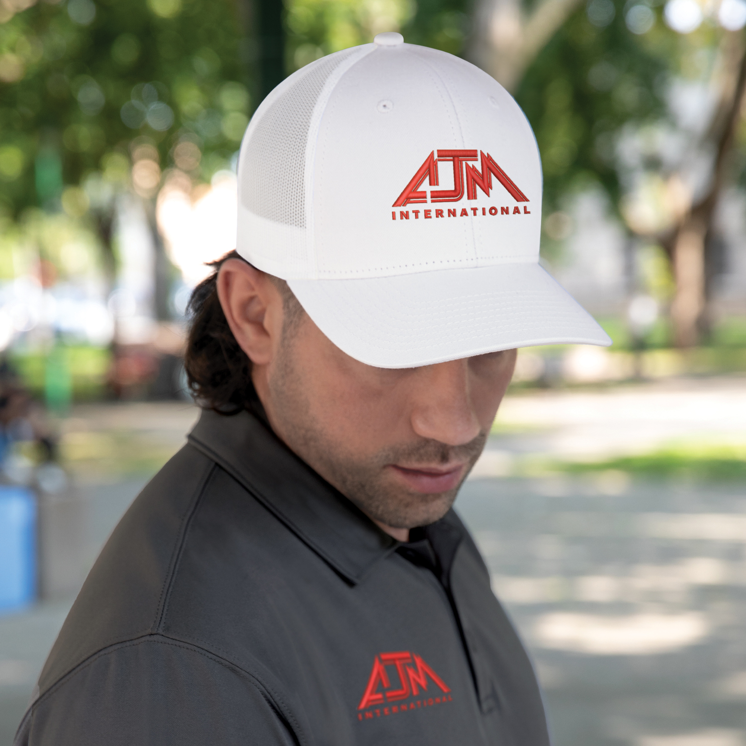 6 Panel Constructed Pro-Round (Mesh Back) Cap — AJM 8E019M - Image 8
