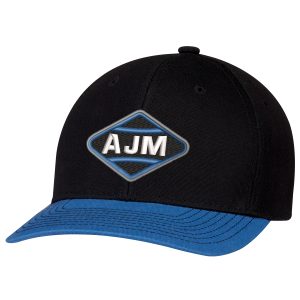6 Panel Constructed Pro-Round Cap — AJM 8F010M