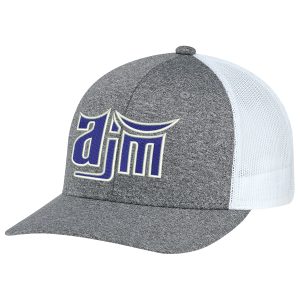 6 Panel Constructed Pro-Round (Mesh Back) Cap — AJM 8H018M