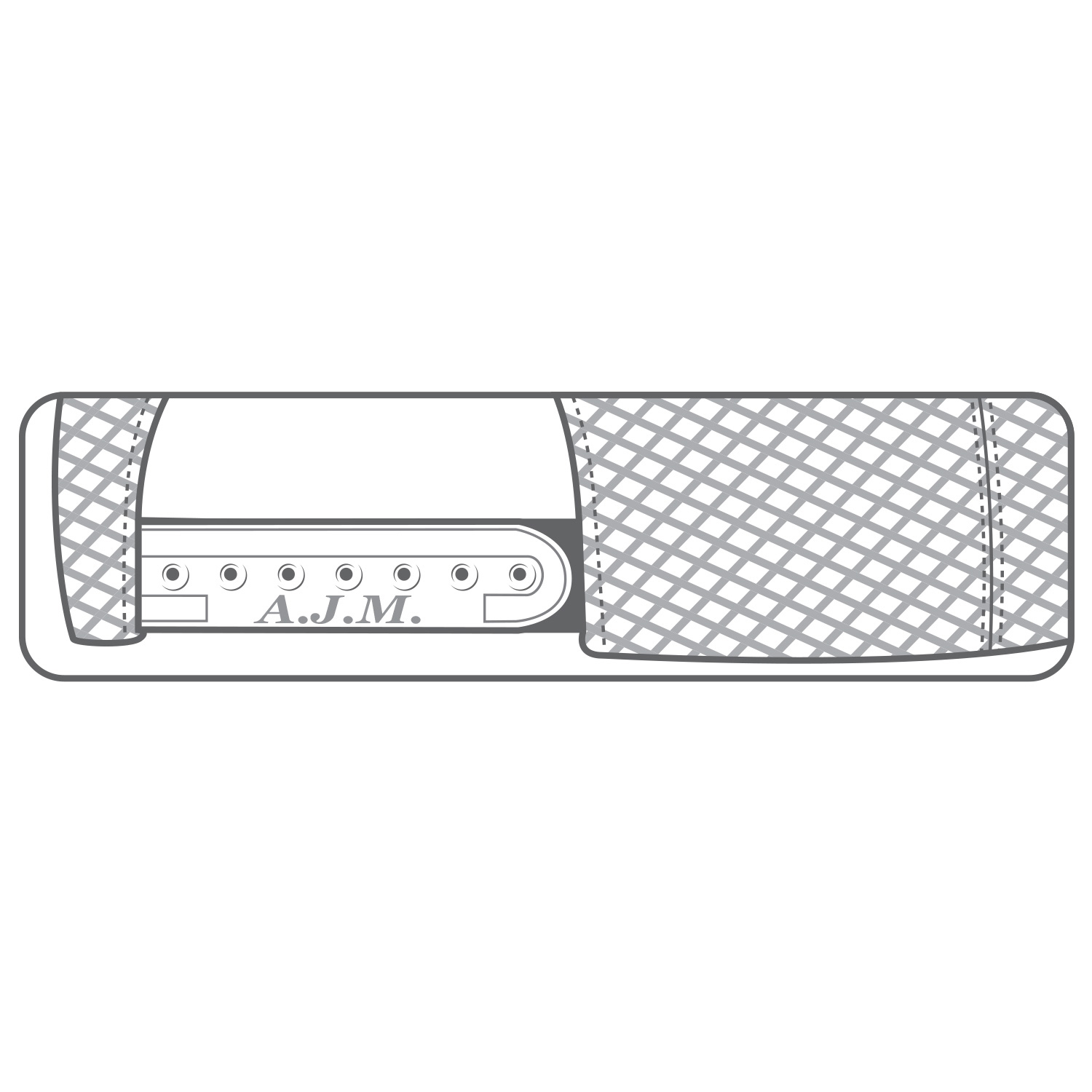 6 Panel Constructed Pro-Round (Mesh Back) Cap — AJM 8H018M - Image 8