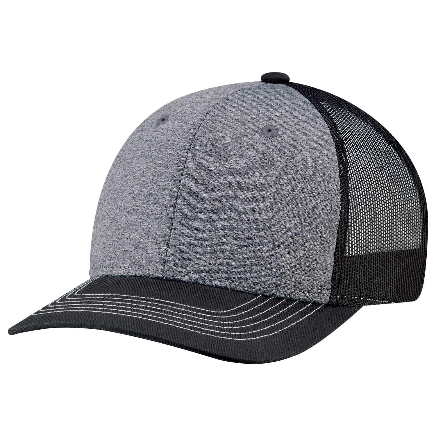 6 Panel Constructed Pro-Round (Mesh Back, Youth) Cap — AJM 8J016B - Image 9