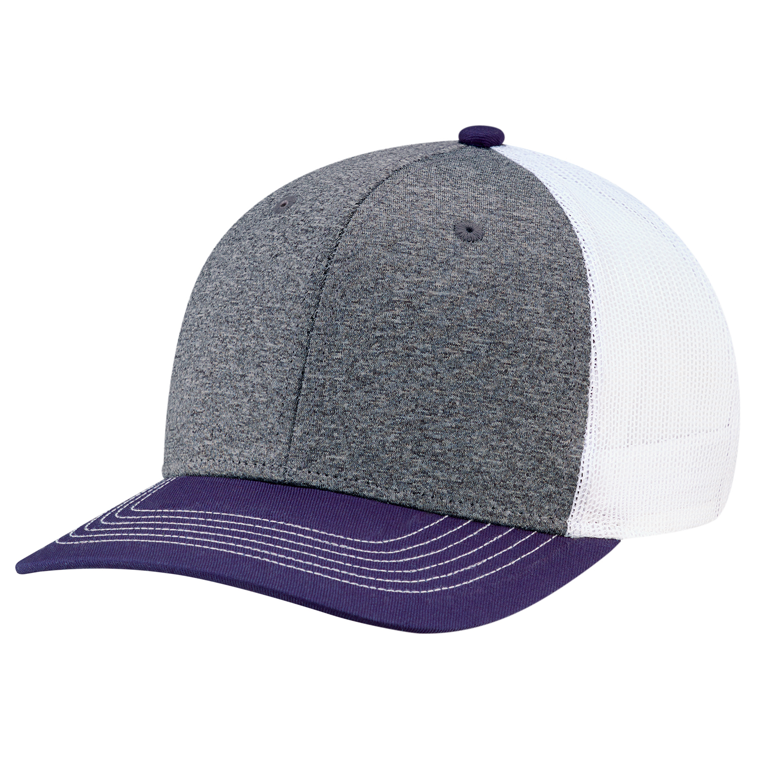 6 Panel Constructed Pro-Round (Mesh Back, Youth) Cap — AJM 8J016B - Image 15